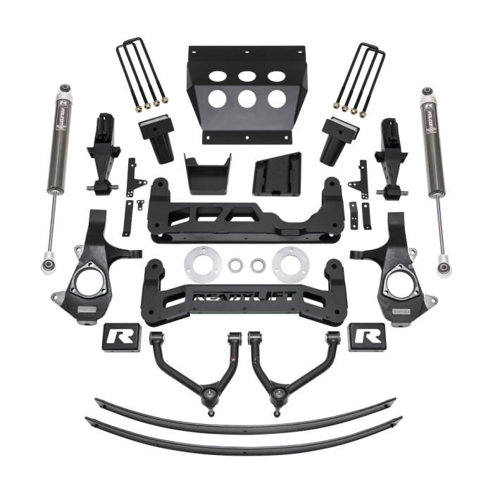 ReadyLift - ReadyLift 9" Lift Kit - GM Silverado / Sierra 1500 - 2014-2018 W/ Alum Or Stamped Steel Suspension With Falcon 1.1 Monotube Shocks - 44-34900