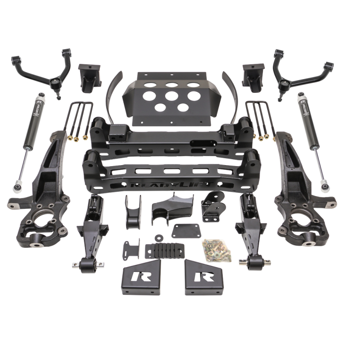 ReadyLift - ReadyLift 8" Lift Kit - GM Silverado / Sierra 1500 - 2019-2021 With Falcon 1.1 Monotube Shocks - 44-39800