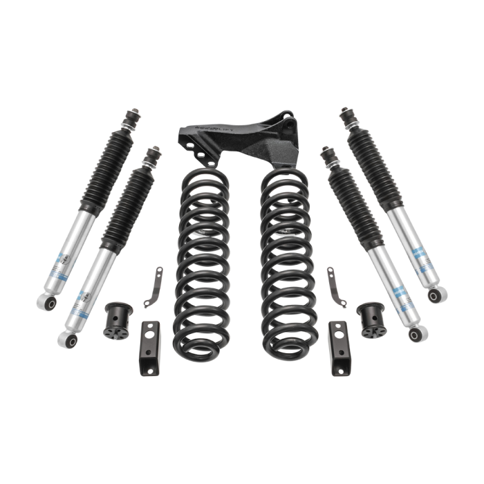 ReadyLift - ReadyLift 2.5" Coil Spring Front Lift Kit W/Bilstein Shocks Front/Rear - Ford Super Duty Diesel 4WD 2017-2019 - 46-2724