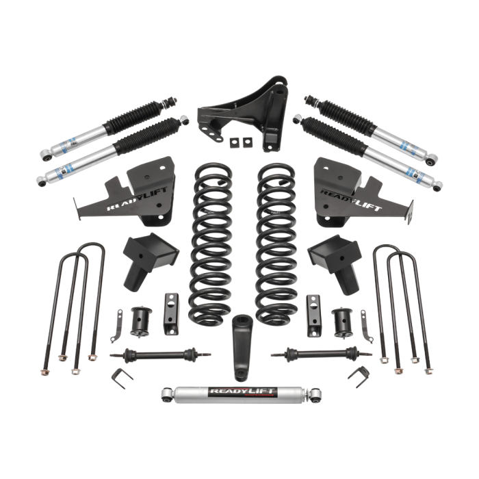 ReadyLift - ReadyLift 6.5" Lift Kit W/ Bilstein Shocks - Ford Super Duty F250 Diesel (One-Piece Drive Shaft Only) 2017-2022 - 49-2762
