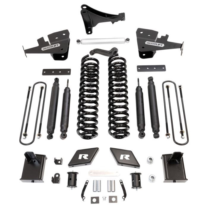 ReadyLift - ReadyLift 7" Coil Spring Lift Kit With SST3000 Shocks - Ford Super Duty Diesel F-250 Without Camper Spring Package 4WD 2017-2022 - 49-27700