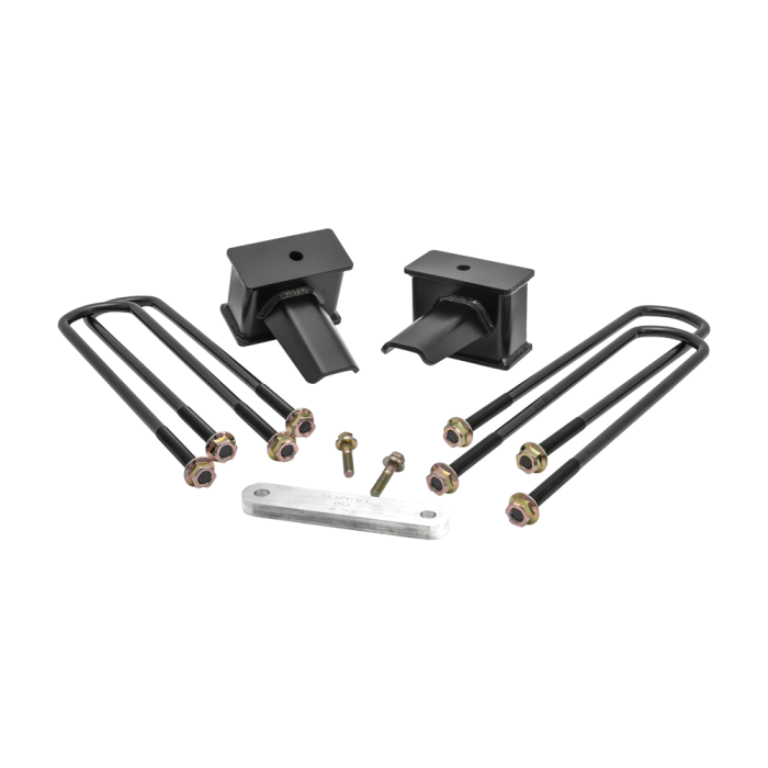 ReadyLift - ReadyLift 4.0" Tall Flat Block (2-pc Drive Shaft) - Ford Super Duty 2017-2023 - 66-2741