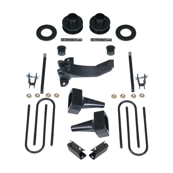 ReadyLift - ReadyLift 2.5" SST Lift Kit W/ 5" Rear Blocks - Ford Super Duty F250/F350/F450 4WD (1-pc Drive Shaft Only) 2011-2016 - 69-2527