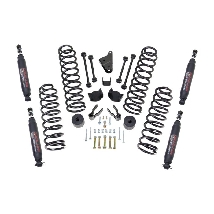 ReadyLift - ReadyLift 4" Coil Spring Lift Kit With SST3000 Shocks - Jeep JK Wrangler 4WD 2007-2018 - 69-6401