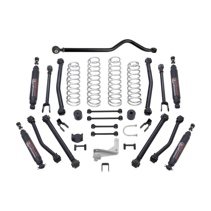 ReadyLift - ReadyLift 4" Terrain Flex 8-Arm Lift Kit With SST3000 Shocks - Jeep JK Wrangler 4WD 2007-2018 - 69-6409