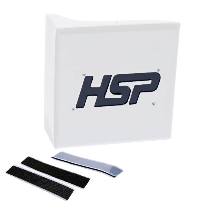 HSP Diesel - HSP Diesel 2001-2007 Chevrolet/GMC LB7 LLY LBZ Duramax Fuse Box Cover Polar White - HSP-D-043-HSP-W
