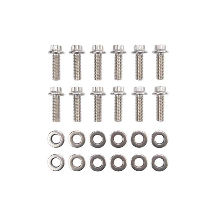 Wehrli Custom Fabrication - Wehrli Premium Power Stroke 12 Bolt Rear Differential Cover Bolt Kit