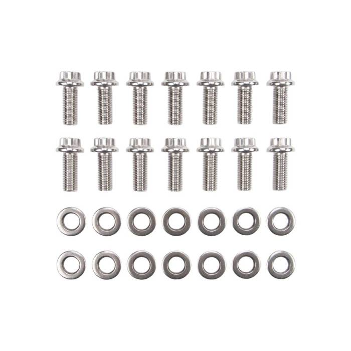 Wehrli Custom Fabrication - Wehrli Premium Power Stroke 14 Bolt Rear Differential Cover Bolt Kit