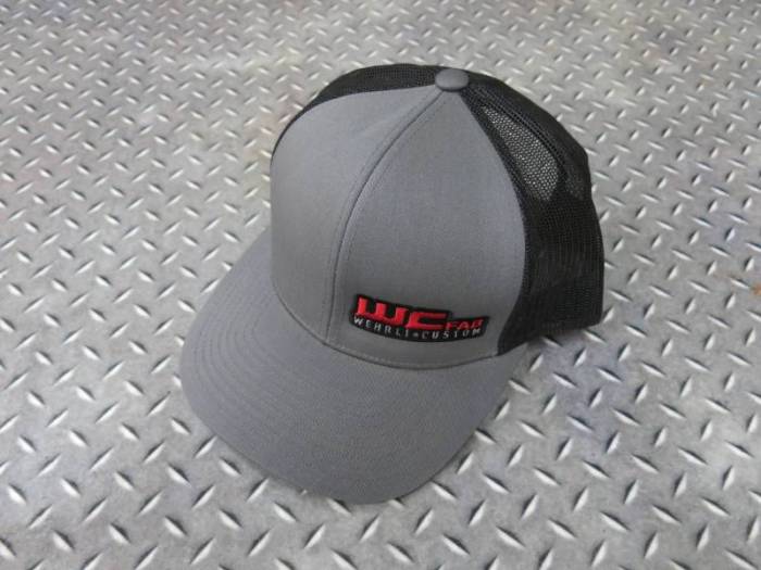 Wehrli Custom Fabrication - Wehrli Custom Fabrication Snap Back Hat Charcoal/Black WCFab 