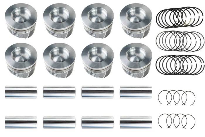 Dan's Diesel Performance, INC. - Dan's Diesel Duramax Piston Kit 2001-2016 - DDP Duramax Piston Kit 2001-2016