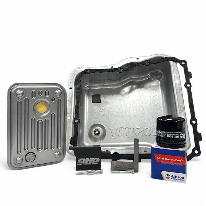 Dirty Hooker Diesel - Allison Transmission 5 & 6 Speed Deep Pan Kit w/DHD Filter Lock 2001-2019 GM Duramax