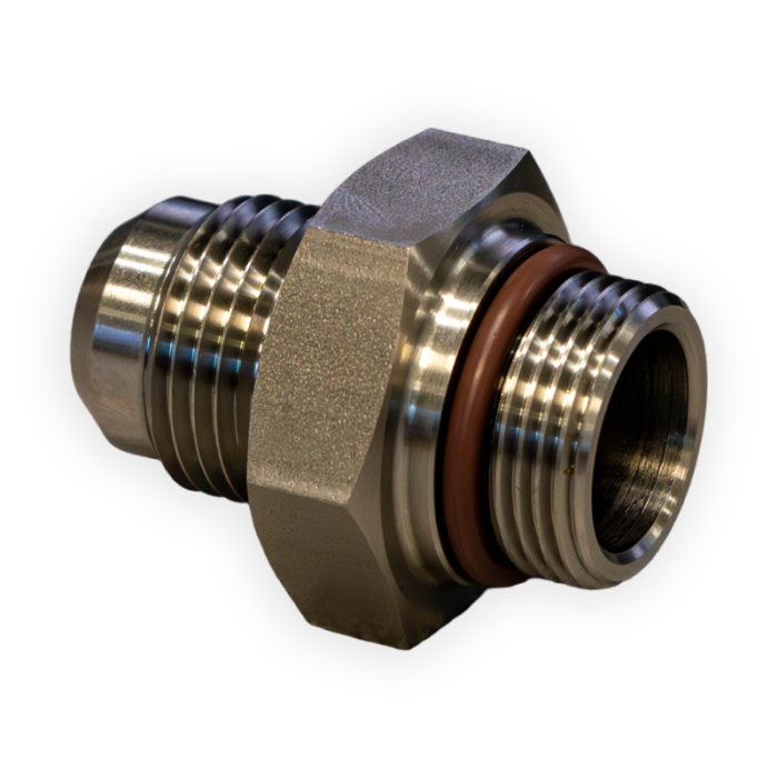 Dirty Hooker Diesel - DHD 007-5004 Early 2001-2002 Duramax/Gas Trans Cooler & Radiator Fitting (M22 Thread) To -10AN Outlet