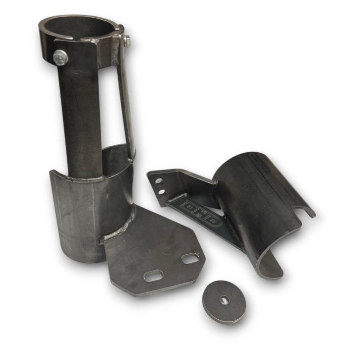 Dirty Hooker Diesel - DHD 600-418 Chevy HD LML L5P Front Drive Shaft Blow Shield Kit Steel 2011-2019