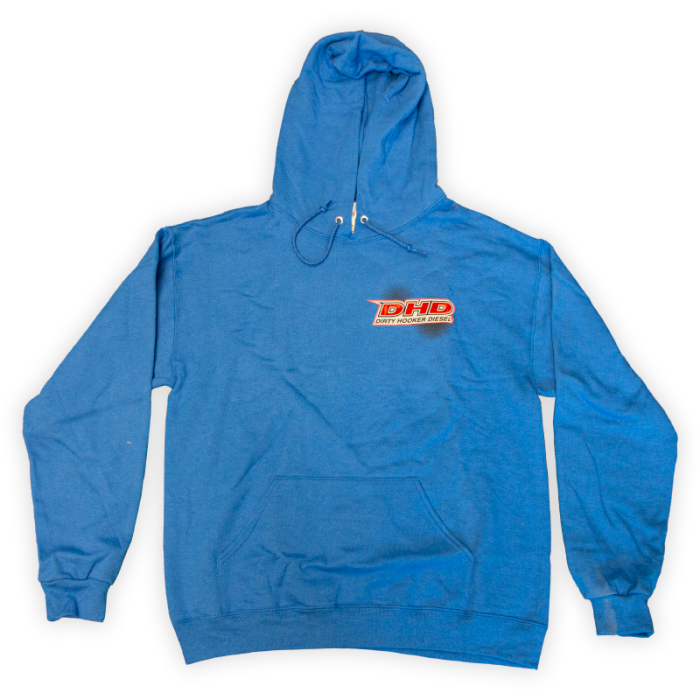 Dirty Hooker Diesel - DHD Blue Turbo & Piston Hoodie S-3XL