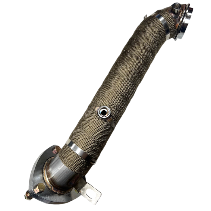 Dirty Hooker Diesel - DHD 300-329 3" Stainless Tube 3 Bolt Flange LML Duramax Downpipe 2015-2016