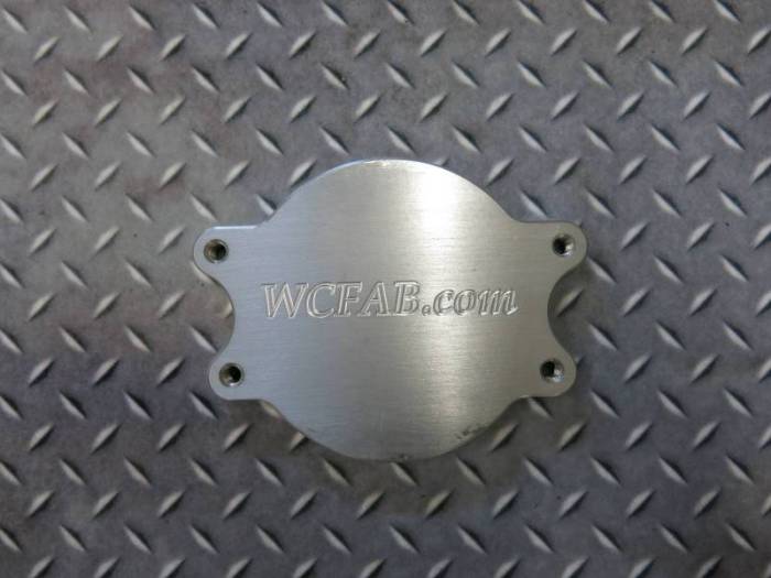 Wehrli Custom Fabrication - Wehrli Custom Fabrication Duramax CP3 Block Off Plate