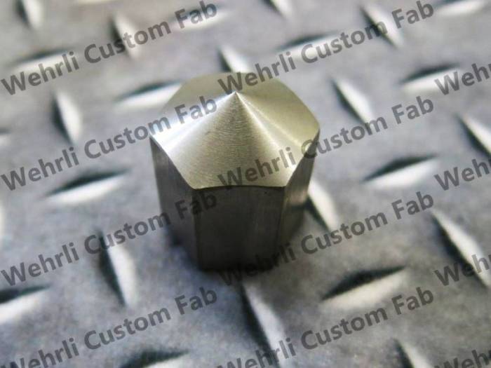 Wehrli Custom Fabrication - Wehrli Custom Fabrication Stainless CP3 Nut