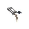 Gen-Y Hitch - Gen-Y InfiniteRule (1) 1/4in x 2-1/8in SnapLatch Lock w/2 Keys & Guard Ball