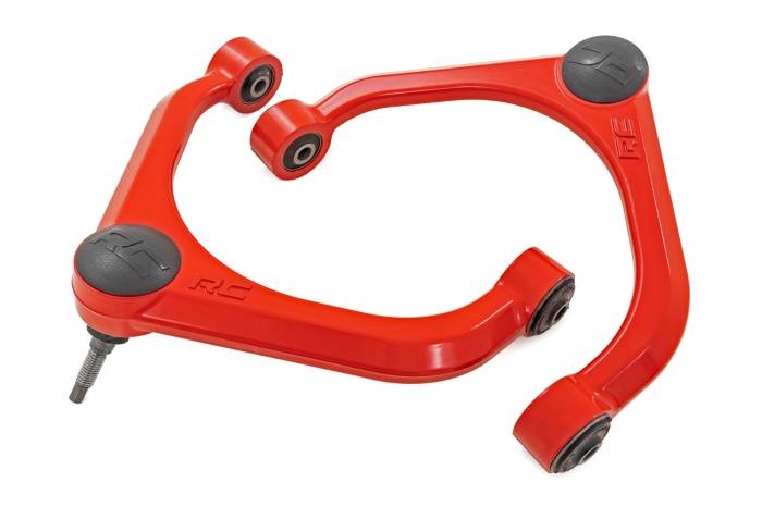 Rough Country - Red Forged Upper Control Arms OE Upgrade Ram 1500 4WD (2012-2026 & Classic) Rough Country
