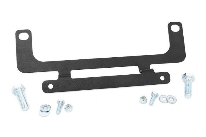 Rough Country - License Plate Mnt Roller Fairlead Rough Country