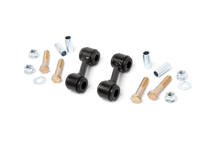 Rough Country - Sway Bar Links Front 2-3 Inch Lift Nissan Titan 2WD/4WD (2004-2024) Rough Country