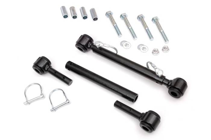 Rough Country - Quick Disconnect Sway Links Rear 4-6 Inch Lift Jeep Wrangler TJ (97-06) Rough Country