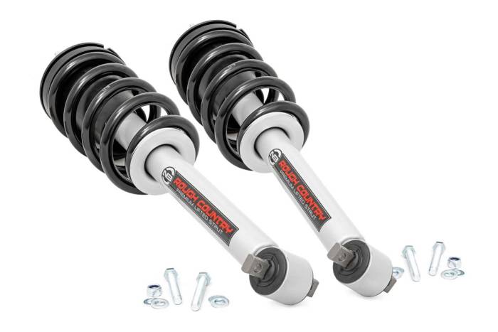 Rough Country - Loaded Strut Pair 6 Inch Chevy Silverado 1500 2WD/4WD (2019-2026) Rough Country