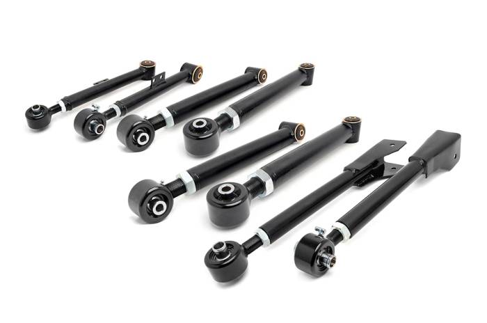 Rough Country - X-Flex Control Arms Complete Set Jeep Wrangler TJ (97-06)/Wrangler Unlimited (04-06) Rough Country