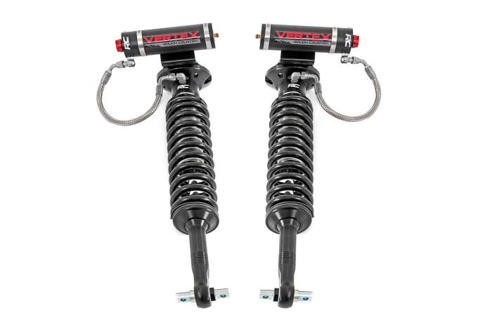Rough Country - Vertex 2.5 Reservoir Coilovers Front 6 Inch GMC Sierra 1500 (2019-2026) Rough Country