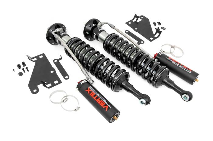 Rough Country - Vertex 2.5 Reservoir Coilovers Front 3.5 Inch Toyota Tundra 4WD (22-26) Rough Country