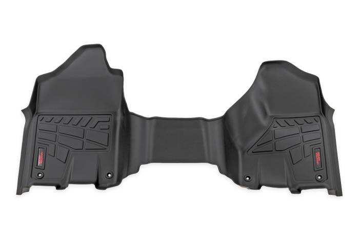 Rough Country - Sure-Fit Floor Mats Front Over Hump Crew Ram 2500/3500 2WD/4WD (19-26) Rough Country