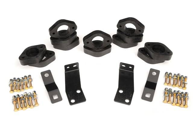 Rough Country - 1.25 Inch Body Lift Kit Jeep Wrangler Unlimited 2WD/4WD (2007-2018) Rough Country