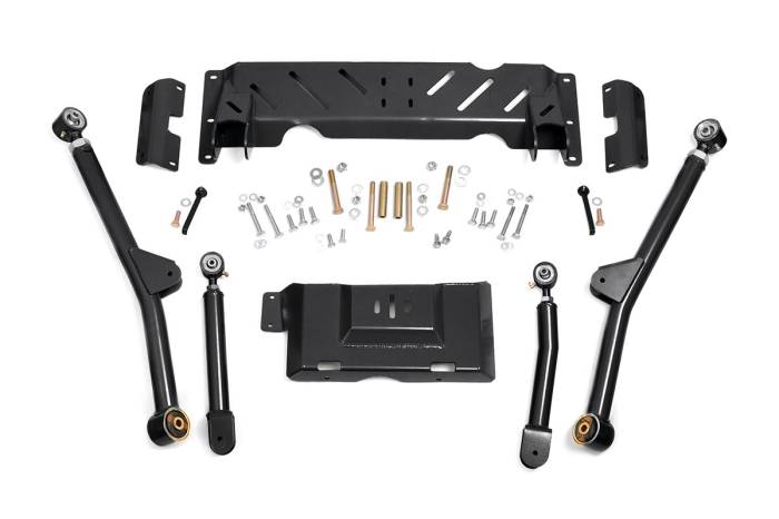 Rough Country - Long Arm Upgrade Kit 4-6 Inch Lift NP242 Transfer Case Jeep Cherokee XJ (84-01)/Comanche MJ (86-92) Rough Country