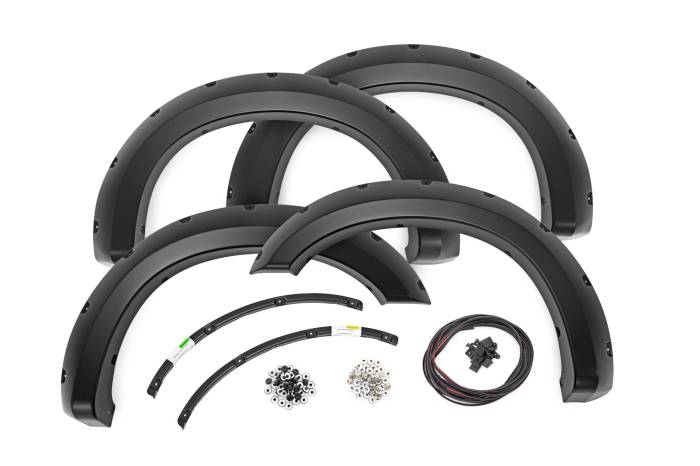 Rough Country - Pocket Fender Flares UJ Sterling Gray Ford F-250/F-350 Super Duty (11-16) Rough Country