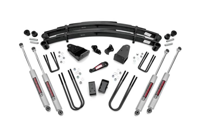 Rough Country - 4 Inch Lift Kit Ford F-250 4WD (1980-1986) Rough Country