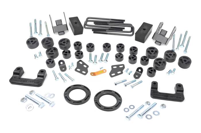 Rough Country - 3.75 Inch Lift Kit Combo Silverado/Sierra 1500 2WD/4WD (07-13) Rough Country