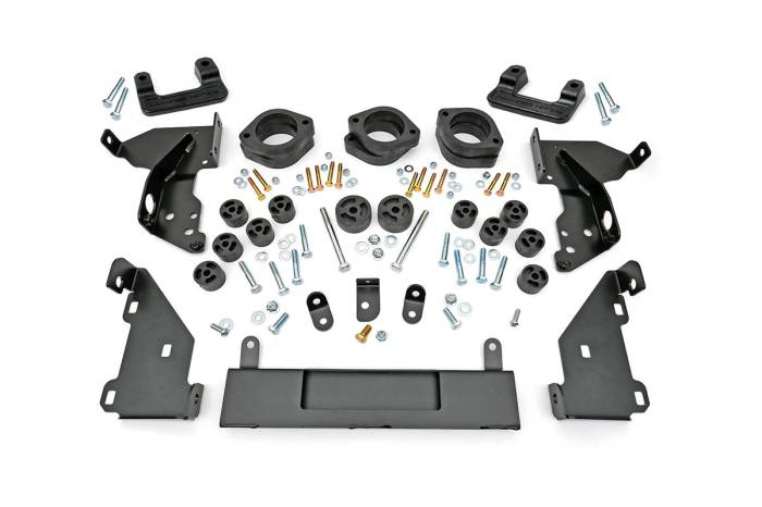 Rough Country - 3.25 Inch Lift Kit Combo Cast Steel Silverado/Sierra 1500 (14-15) Rough Country