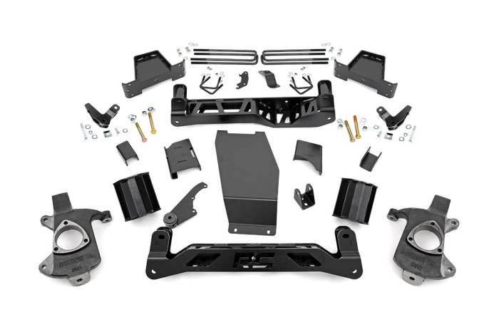 Rough Country - 6 Inch Lift Kit Magneride Cast Steel GMC Sierra 1500 Denali 4WD (14-18) Rough Country