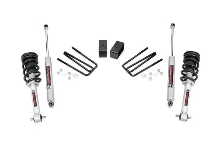 Rough Country - 3.5 Inch Lift Kit N3 Struts Silverado/Sierra 1500 2WD (07-13) Rough Country
