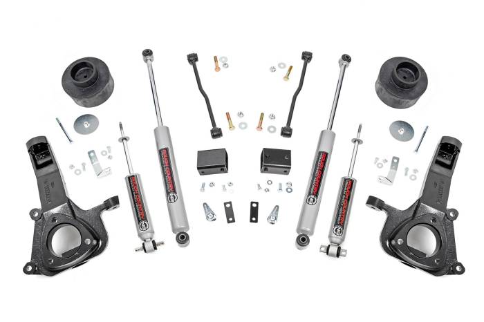 Rough Country - 4 Inch Lift Kit Ram 1500 2WD (2009-2018 & Classic) Rough Country
