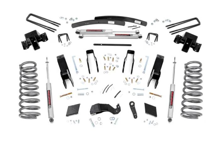 Rough Country - 5 Inch Lift Kit Ram 2500 4WD (2000-2002) Rough Country