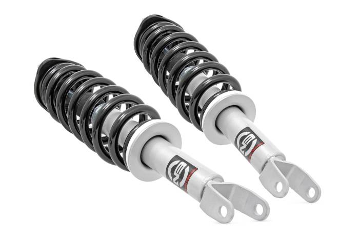 Rough Country - Loaded Strut Pair Stock Ram 1500 4WD Rough Country