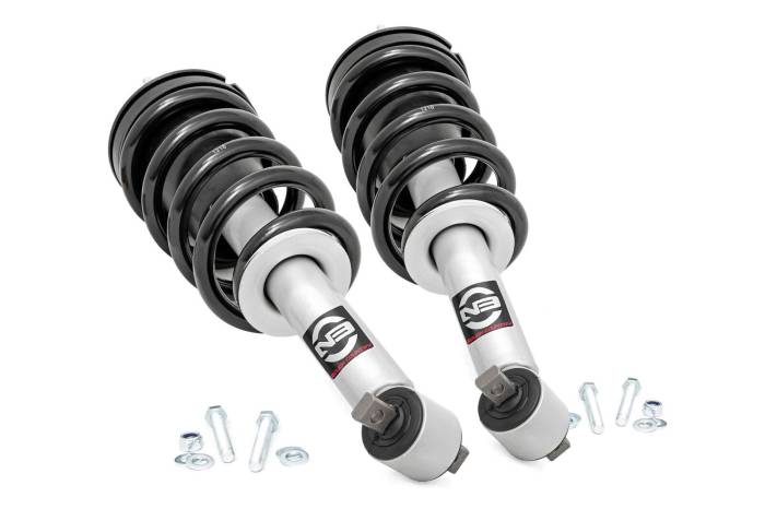 Rough Country - Loaded Strut Pair Stock Chevy/GMC Avalanche/Suburban 1500/Tahoe/Yukon/Yukon XL 1500 (07-20) Rough Country