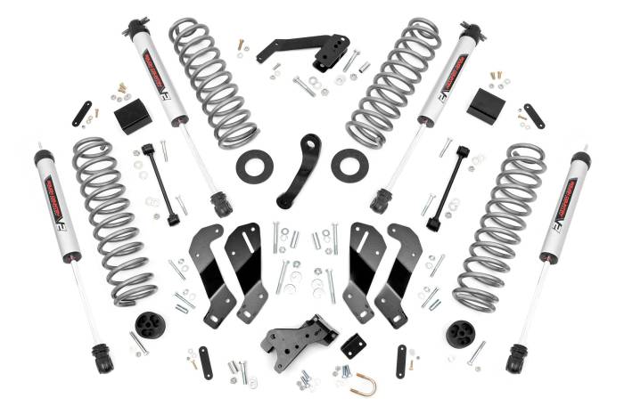 Rough Country - 3.5 Inch Lift Kit V2 Jeep Wrangler JK 4WD (2007-2018) Rough Country