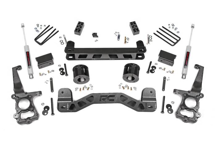Rough Country - 4 Inch Lift Kit Ford F-150 2WD (2015-2020) Rough Country