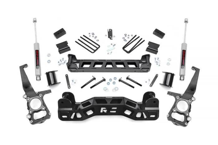 Rough Country - 4 Inch Lift Kit Ford F-150 2WD (2009-2010) Rough Country