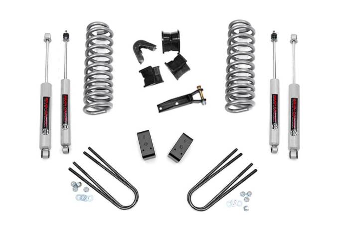 Rough Country - 2.5 Inch Lift Kit Ford Bronco 4WD (1978-1979) Rough Country