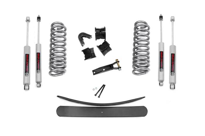 Rough Country - 2.5 Inch Lift Kit Ford F-100 4WD (1970-1976) Rough Country
