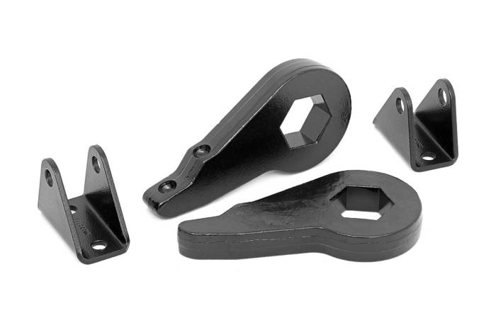 Rough Country - 2 Inch Leveling Kit FK/FF Code Shock Ext Silverado/Sierra 2500HD (01-10) Rough Country