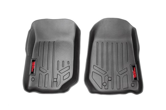 Rough Country - Floor Mats Front Jeep Wrangler TJ (97-06)/Wrangler Unlimited (04-06) Rough Country